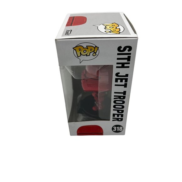 Funko Pop! Star Wars Sith Jet Trooper #318- NEW - Picture 4 of 9
